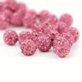 Excelente Qualidade 4mm-18mm Rose Solto Jóias Shamballa Cristal Strass Beads para Pulseira DIY, IB00128